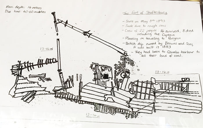 earl of shaftesbury dive site