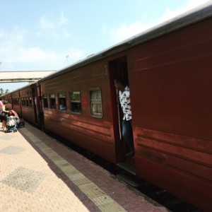 train in Sri Lanka