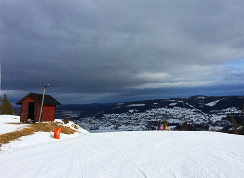 view over katrina klövsjö
