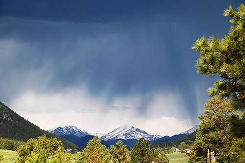 rain shower
